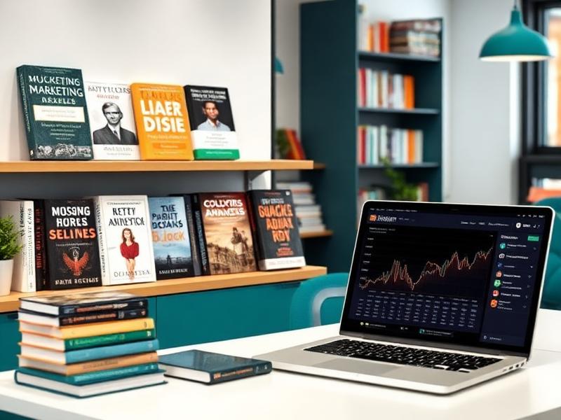 Book marketing workspace