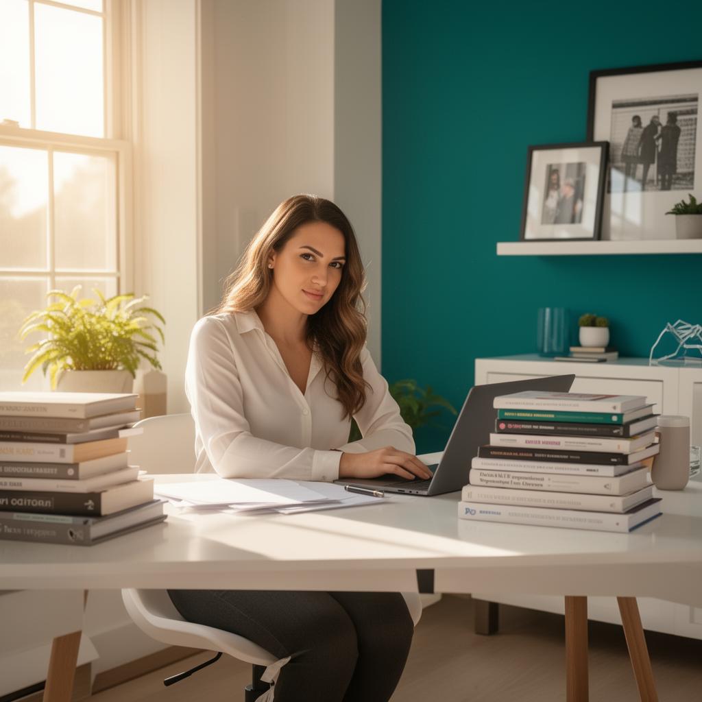 Writer at work